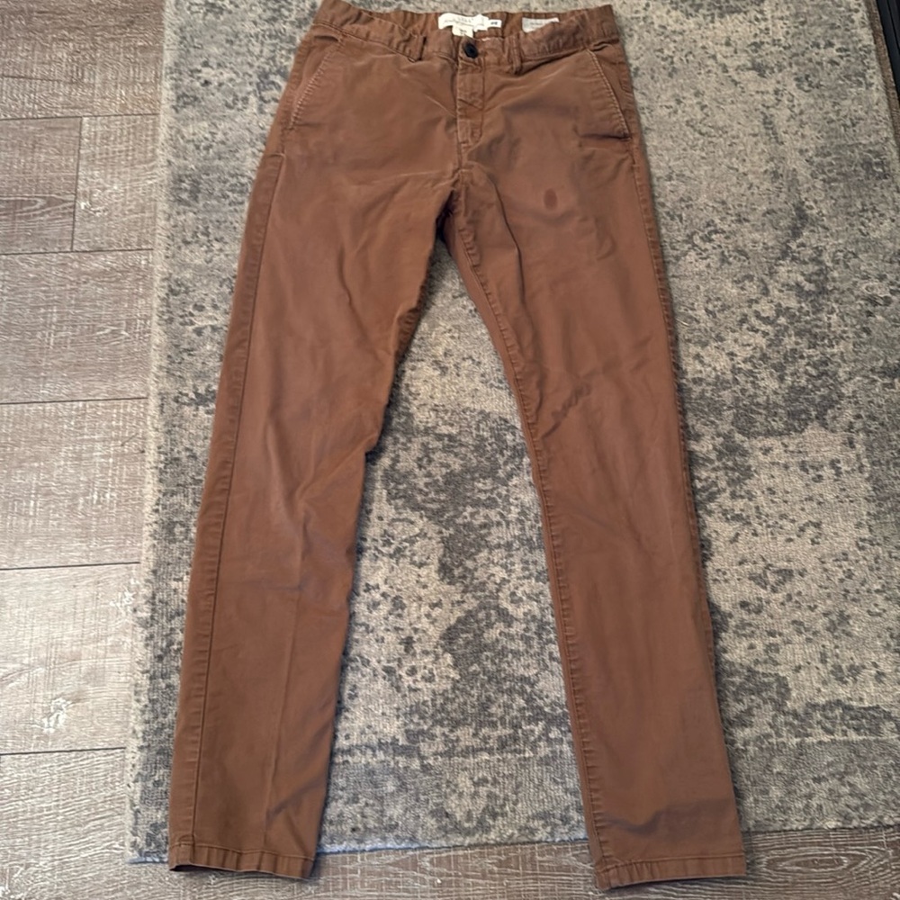H&M skinny fit pants with small stain